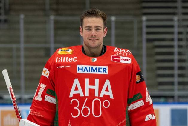 Peyton Jones 41 (Augsburger Panther), Mannschafts und Portraitbilder, Augsburger Panther, Saison 2025 2026, Eishockey, Penny-DEL, 06.08.2025 Augsburg Bayern Deutschland