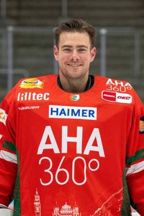Peyton Jones 41 (Augsburger Panther), Mannschafts und Portraitbilder, Augsburger Panther, Saison 2025 2026, Eishockey, Penny-DEL, 06.08.2025 Augsburg Bayern Deutschland