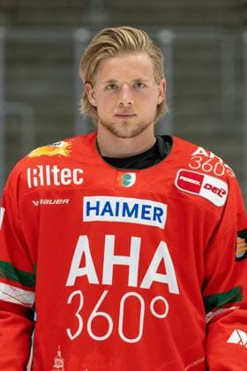 Moritz Wirth 9 (Augsburger Panther), Mannschafts und Portraitbilder, Augsburger Panther, Saison 2025 2026, Eishockey, Penny-DEL, 06.08.2025 Augsburg Bayern Deutschland