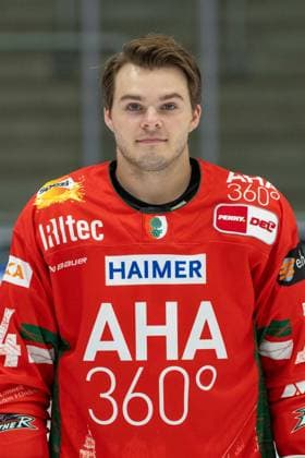 D.J. Busdeker 14 (Augsburger Panther), Mannschafts und Portraitbilder, Augsburger Panther, Saison 2025 2026, Eishockey, Penny-DEL, 06.08.2025 Augsburg Bayern Deutschland