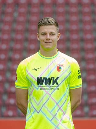 Finn Dahmen; FC Augsburg 1907; 1. BL, Porträttermin 2025 2026,