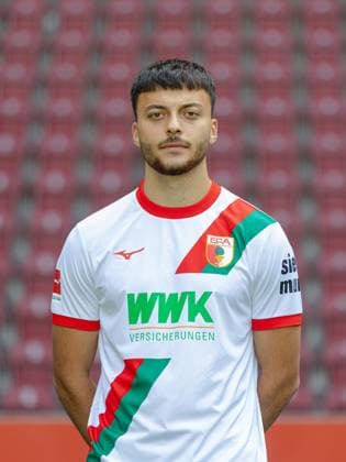 Mahmud Kücüksahin; FC Augsburg 1907; 1. BL, Porträttermin 2025 2026,