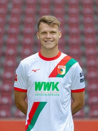 Robin Fellhauer; FC Augsburg 1907; 1. BL, Porträttermin 2025 2026,