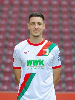 Keven Schlotterbeck; FC Augsburg 1907; 1. BL, Porträttermin 2025 2026,