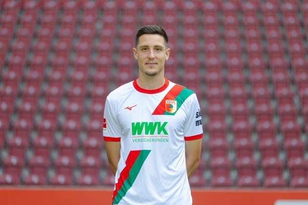 Keven Schlotterbeck; FC Augsburg 1907; 1. BL, Porträttermin 2025 2026,