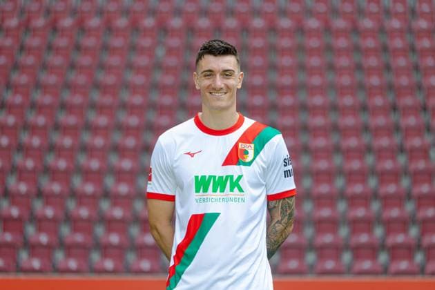 CÃ dric Zesiger; FC Augsburg 1907; 1. BL, Porträttermin 2025 2026,