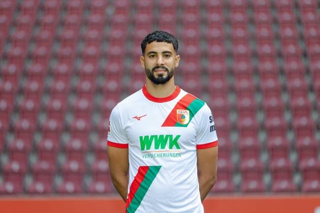Elias Saad; FC Augsburg 1907; 1. BL, Porträttermin 2025 2026,