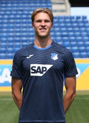 Luka Hyryläinen (Hoffenheim) . TSG 1899 Hoffenheim Porträttermin 2025 2026 . Sinsheim, GER, 06.08.2025 ,Fussball 3. Liga 2025 2026 .