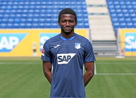 Bazoumana Toure (Hoffenheim) . TSG 1899 Hoffenheim Porträttermin 2025 2026 . Sinsheim, GER, 06.08.2025 ,Fussball 3. Liga 2025 2026 . *** Bazoumana Toure Hoffenheim TSG 1899 Hoffenheim portrait appointment 2025 2026 Sinsheim, GER, 06 08 2025 ,Soccer 3 Liga 2025 2026
