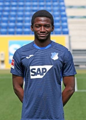 Bazoumana Toure (Hoffenheim) . TSG 1899 Hoffenheim Porträttermin 2025 2026 . Sinsheim, GER, 06.08.2025 ,Fussball 3. Liga 2025 2026 . *** Bazoumana Toure Hoffenheim TSG 1899 Hoffenheim portrait appointment 2025 2026 Sinsheim, GER, 06 08 2025 ,Soccer 3 Liga 2025 2026