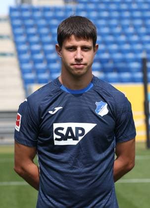 Adam Hlozek (Hoffenheim) . TSG 1899 Hoffenheim Porträttermin 2025 2026 . Sinsheim, GER, 06.08.2025 ,Fussball 3. Liga 2025 2026 .