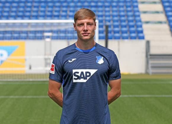 Alexander Prass (Hoffenheim) . TSG 1899 Hoffenheim Porträttermin 2025 2026 . Sinsheim, GER, 06.08.2025 ,Fussball 3. Liga 2025 2026 .