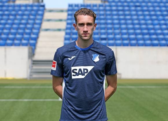 Arthur Chaves (Hoffenheim) . TSG 1899 Hoffenheim Porträttermin 2025 2026 . Sinsheim, GER, 06.08.2025 ,Fussball 3. Liga 2025 2026 .