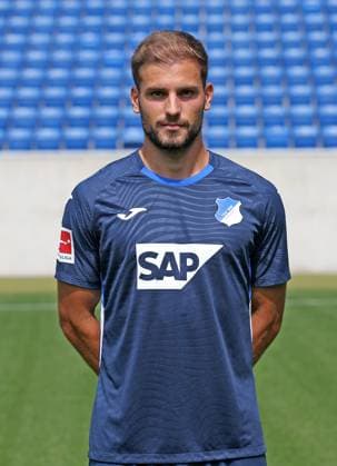 Luka Duric (Hoffenheim) . TSG 1899 Hoffenheim Porträttermin 2025 2026 . Sinsheim, GER, 06.08.2025 ,Fussball 3. Liga 2025 2026 .