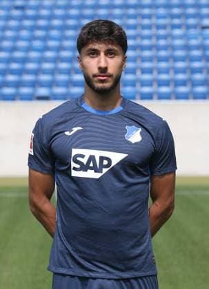 Muhammed Damar (Hoffenheim) . TSG 1899 Hoffenheim Porträttermin 2025 2026 . Sinsheim, GER, 06.08.2025 ,Fussball 3. Liga 2025 2026 .