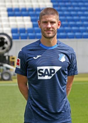 Andrej Kramaric (Hoffenheim) . TSG 1899 Hoffenheim Porträttermin 2025 2026 . Sinsheim, GER, 06.08.2025 ,Fussball 3. Liga 2025 2026 .