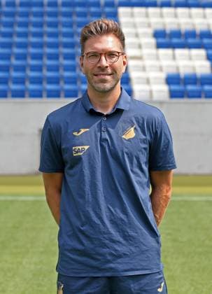 Analyst Matthias Güldner (TSG 1899 Hoffenheim ) . TSG 1899 Hoffenheim Porträttermin 2025 2026 . Sinsheim, GER, 06.08.2025 ,Fussball 3. Liga 2025 2026 .
