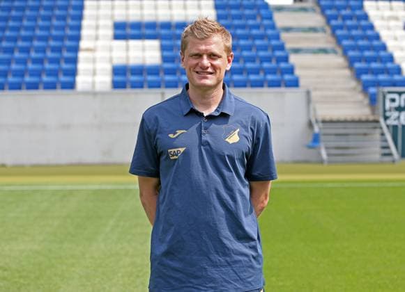 Zeugwart Christian Seyfert (TSG 1899 Hoffenheim ) . TSG 1899 Hoffenheim Porträttermin 2025 2026 . Sinsheim, GER, 06.08.2025 ,Fussball 3. Liga 2025 2026 .