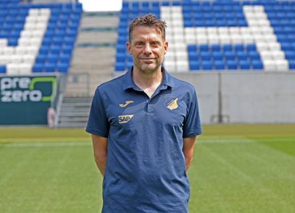 Physiotherapeut Peter Geigle (TSG 1899 Hoffenheim ) . TSG 1899 Hoffenheim Porträttermin 2025 2026 . Sinsheim, GER, 06.08.2025 ,Fussball 3. Liga 2025 2026 .