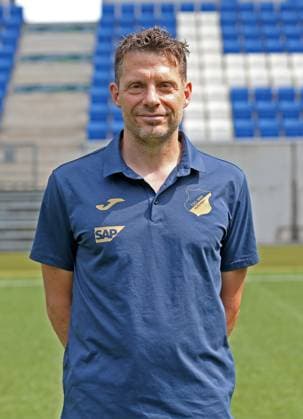 Physiotherapeut Peter Geigle (TSG 1899 Hoffenheim ) . TSG 1899 Hoffenheim Porträttermin 2025 2026 . Sinsheim, GER, 06.08.2025 ,Fussball 3. Liga 2025 2026 .
