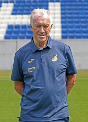 Zeugwart Heinz Seyfert (TSG 1899 Hoffenheim ) . TSG 1899 Hoffenheim Porträttermin 2025 2026 . Sinsheim, GER, 06.08.2025 ,Fussball 3. Liga 2025 2026 .