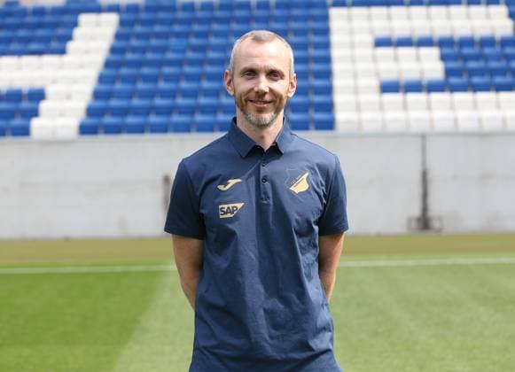 Physiotherapeut Sören Johannsen (TSG 1899 Hoffenheim ) . TSG 1899 Hoffenheim Porträttermin 2025 2026 . Sinsheim, GER, 06.08.2025 ,Fussball 3. Liga 2025 2026 .