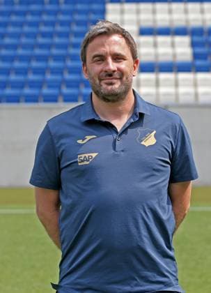 Teammanager Christoph Kraatz (TSG 1899 Hoffenheim ) . TSG 1899 Hoffenheim Porträttermin 2025 2026 . Sinsheim, GER, 06.08.2025 ,Fussball 3. Liga 2025 2026 .