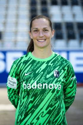 SC Freiburg Frauen, Media Day, 07.08.2025 Laura Benkarth (SC Freiburg, 1) SC Freiburg Frauen, Media Day, Dreisamstadion, 07.08.2025 DFB DFL REGULATIONS PROHIBIT ANY USE OF PHOTOGRAPHS AS IMAGE SEQUENCES AND OR QUASI-VIDEO. Copyright: xBEAUTIFULxSPORTS Boscox