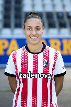 SC Freiburg Frauen, Media Day, 07.08.2025 Selina Vobian (SC Freiburg, 10) SC Freiburg Frauen, Media Day, Dreisamstadion, 07.08.2025 DFB DFL REGULATIONS PROHIBIT ANY USE OF PHOTOGRAPHS AS IMAGE SEQUENCES AND OR QUASI-VIDEO. Copyright: xBEAUTIFULxSPORTS Boscox