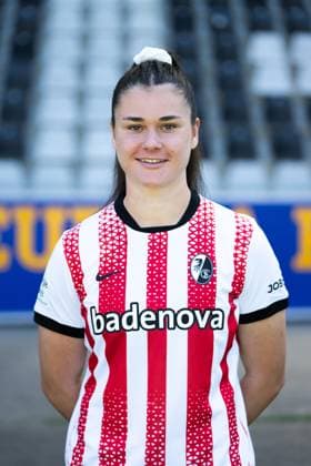 SC Freiburg Frauen, Media Day, 07.08.2025 Svenja Fölmli (SC Freiburg, 9) SC Freiburg Frauen, Media Day, Dreisamstadion, 07.08.2025 DFB DFL REGULATIONS PROHIBIT ANY USE OF PHOTOGRAPHS AS IMAGE SEQUENCES AND OR QUASI-VIDEO. Copyright: xBEAUTIFULxSPORTS Boscox