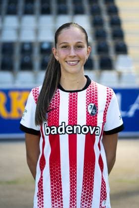 SC Freiburg Frauen, Media Day, 07.08.2025 Maj Schneider (SC Freiburg, 15) SC Freiburg Frauen, Media Day, Dreisamstadion, 07.08.2025 DFB DFL REGULATIONS PROHIBIT ANY USE OF PHOTOGRAPHS AS IMAGE SEQUENCES AND OR QUASI-VIDEO. Copyright: xBEAUTIFULxSPORTS Boscox