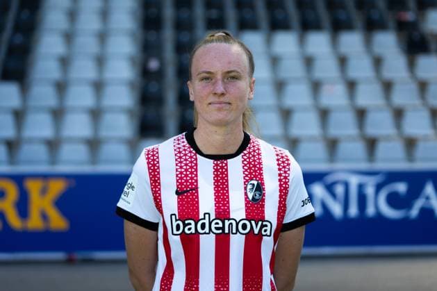 SC Freiburg Frauen, Media Day, 07.08.2025 Luca Birkholz (SC Freiburg, 23) SC Freiburg Frauen, Media Day, Dreisamstadion, 07.08.2025 DFB DFL REGULATIONS PROHIBIT ANY USE OF PHOTOGRAPHS AS IMAGE SEQUENCES AND OR QUASI-VIDEO. Copyright: xBEAUTIFULxSPORTS Boscox