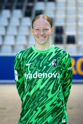 SC Freiburg Frauen, Media Day, 07.08.2025 Rebecca Adamczyk (SC Freiburg, 33) SC Freiburg Frauen, Media Day, Dreisamstadion, 07.08.2025 DFB DFL REGULATIONS PROHIBIT ANY USE OF PHOTOGRAPHS AS IMAGE SEQUENCES AND OR QUASI-VIDEO. Copyright: xBEAUTIFULxSPORTS Boscox