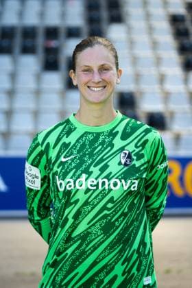 SC Freiburg Frauen, Media Day, 07.08.2025 Sarah-Lisa Dübel (SC Freiburg, 32) SC Freiburg Frauen, Media Day, Dreisamstadion, 07.08.2025 DFB DFL REGULATIONS PROHIBIT ANY USE OF PHOTOGRAPHS AS IMAGE SEQUENCES AND OR QUASI-VIDEO. Copyright: xBEAUTIFULxSPORTS Boscox