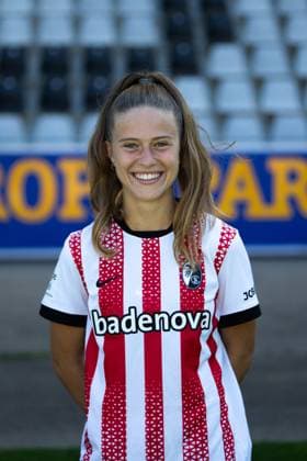 SC Freiburg Frauen, Media Day, 07.08.2025 Ni? Szenk (SC Freiburg, 19) SC Freiburg Frauen, Media Day, Dreisamstadion, 07.08.2025 DFB DFL REGULATIONS PROHIBIT ANY USE OF PHOTOGRAPHS AS IMAGE SEQUENCES AND OR QUASI-VIDEO. Copyright: xBEAUTIFULxSPORTS Boscox