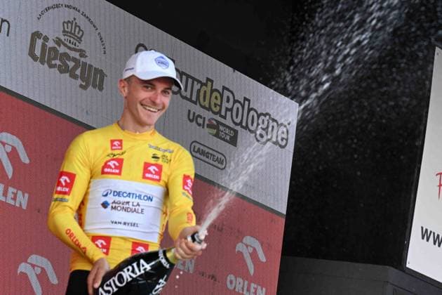 07-08-2025 Tour De Pologne; Tappa 04 Rybnik - Cieszyn; 2025, Decathlon - Ag2r La Mondiale; Lapeira, Paul; Cieszyn; 