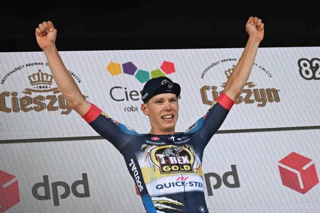 07-08-2025 Tour De Pologne; Tappa 04 Rybnik - Cieszyn; 2025, Soudal - Quick Step; Magnier, Paul; Cieszyn; 