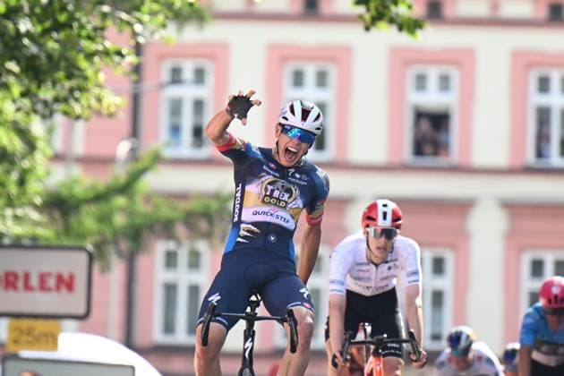 07-08-2025 Tour De Pologne; Tappa 04 Rybnik - Cieszyn; 2025, Soudal - Quick Step; Magnier, Paul; Cieszyn; 