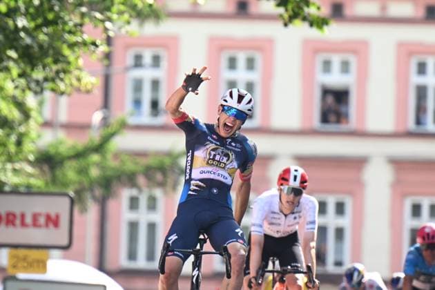 07-08-2025 Tour De Pologne; Tappa 04 Rybnik - Cieszyn; 2025, Soudal - Quick Step; Magnier, Paul; Cieszyn; 