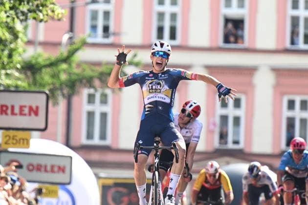 07-08-2025 Tour De Pologne; Tappa 04 Rybnik - Cieszyn; 2025, Soudal - Quick Step; Magnier, Paul; Cieszyn; 