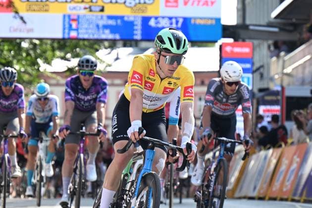 07-08-2025 Tour De Pologne; Tappa 04 Rybnik - Cieszyn; 2025, Decathlon - Ag2r La Mondiale; Lapeira, Paul; Cieszyn; 
