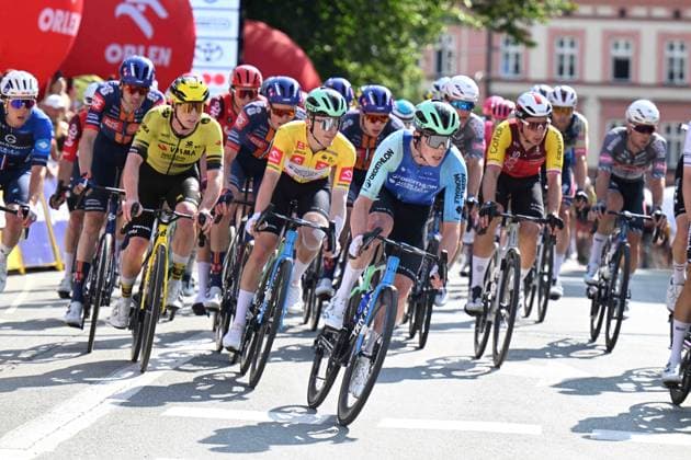 07-08-2025 Tour De Pologne; Tappa 04 Rybnik - Cieszyn; 2025, Decathlon - Ag2r La Mondiale; Lapeira, Paul; Cieszyn; 