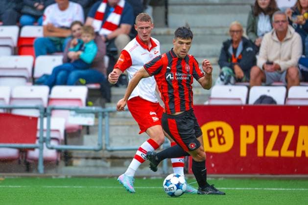 Europa League qualification round 3 in football 2025 Fredrikstad FC Midtjylland Fredrikstad 20250807 Europa League qualification round 3 in football between Fredrikstad and FC Midtjylland at Fredrikstad Stadium Photo Thomas Andersen NTB Fredrikstad Norway EDITORIAL USE ONLY RESTRICTED USE FOR BETTING COMPANIES  Copyright: xThomasxAndersenx xNTBx