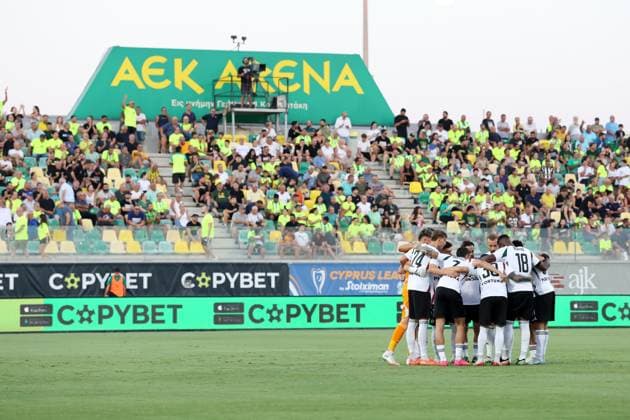 LARNAKA 07.08.2025 PIERWSZY MECZ III RUNDA ELIMINACYJNA LIGA EUROPY SEZON 2025 26: AEK LARNAKA - LEGIA WARSZAWA --- UEFA EUROPA LEAGUE THIRD QUALIFYING ROUND FIRST MATCH: AEK LARNACA - LEGIA WARSAW PILKARZE LEGII FOT. PIOTR KUCZA FOTOPYK NEWSPIX.PL --- newspix.pl POLAND OUT! 