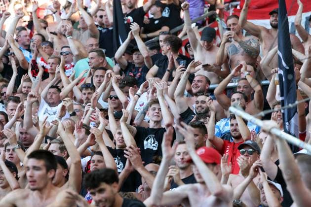 FOOTBALL : Geneve Vs Utrecht - Europa league 2025-2026 - stade de Geneve- 07 08 2025 FC Utrecht Geneve  Copyright: xStÃ phanexPILLAUDx