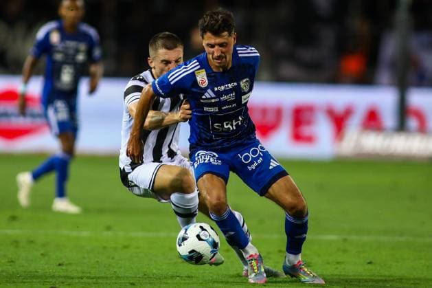 August 7, 2025, Thessaloniki, Greece: Wolfsberger s Alessandro Schopf in action during a Europa League 3rd Qualifying Round game between PAOK FC and Wolfsberger AC. Thessaloniki Greece - ZUMAp191 0829611346st Copyright: xGiannisxPapanikosx