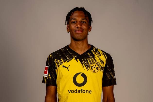 Borussia Dortmund; 1. BL, Porträttermin 2025 2026 Borussia Dortmund; 1. BL, Porträttermin 2025 2026 Filippo Mane; Borussia Dortmund; 1. BL, Porträttermin 2025 2026 Foto: Borussia Dortmund Hendrik Deckers via Revierfoto Dortmund Trainingsgelände Hohenbuschei Nordrhein-Westfalen Deutschland