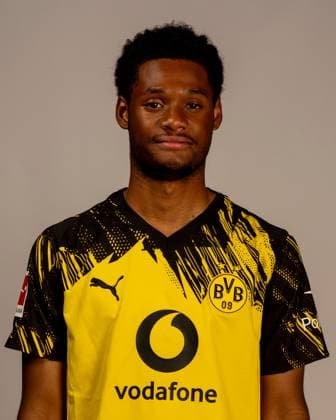 Borussia Dortmund; 1. BL, Porträttermin 2025 2026 Borussia Dortmund; 1. BL, Porträttermin 2025 2026 Julien Duranville; Borussia Dortmund; 1. BL, Porträttermin 2025 2026 Foto: Borussia Dortmund Hendrik Deckers via Revierfoto Dortmund Trainingsgelände Hohenbuschei Nordrhein-Westfalen Deutschland