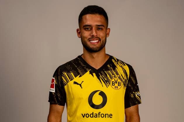 Borussia Dortmund; 1. BL, Porträttermin 2025 2026 Borussia Dortmund; 1. BL, Porträttermin 2025 2026 Yan Couto; Borussia Dortmund; 1. BL, Porträttermin 2025 2026 Foto: Borussia Dortmund Hendrik Deckers via Revierfoto Dortmund Trainingsgelände Hohenbuschei Nordrhein-Westfalen Deutschland