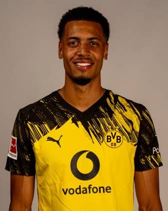 Borussia Dortmund; 1. BL, Porträttermin 2025 2026 Borussia Dortmund; 1. BL, Porträttermin 2025 2026 Felix Nmecha; Borussia Dortmund; 1. BL, Porträttermin 2025 2026 Foto: Borussia Dortmund Hendrik Deckers via Revierfoto Dortmund Trainingsgelände Hohenbuschei Nordrhein-Westfalen Deutschland